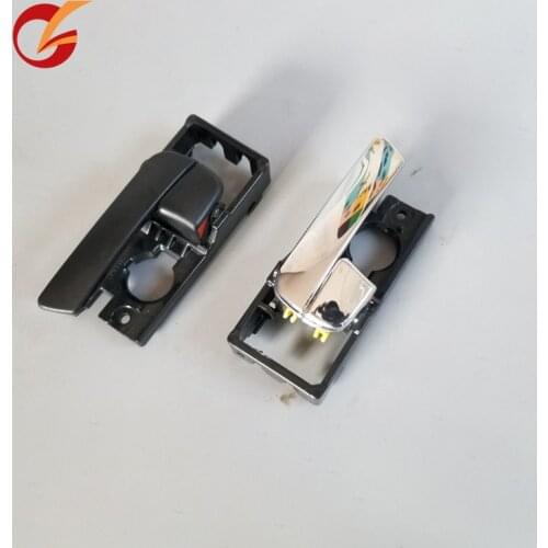 Use for kia rio 2006 2007 2008 2009 2010 2011 2012 front door rear door inner handle inside door open catcher chrome black