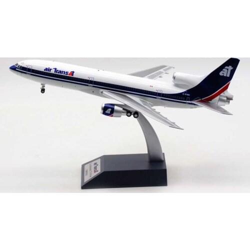 Diecast 1/200 Scale L-1011 C-FTNH air Tristar Airlines Plane Model Alloy with Lading Gear Aircraft collectible