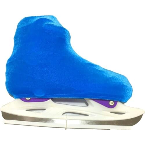 Ice Figure Skating Shoes Patins Cover Roller Skate Protector Anti Scratch Flannelette Elastic For Kids Girl Teenagers 2 Colors