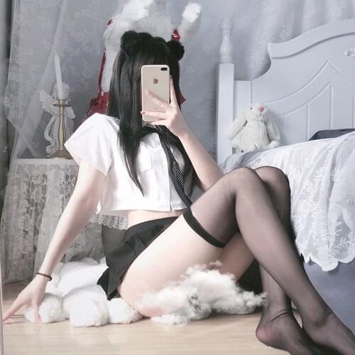 Sexy Erotic Secretary Student Cosplay Uniform Lingerie school girl Lady Temptation Costume Dress OL Miniskirt Outfit For Women