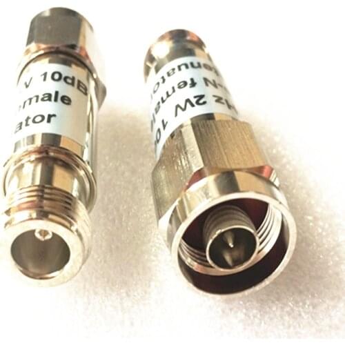 10dB / 20dB Coaxial RF Attenuator 5W N Male to N Female Connector DC- 3GHz 3000MHz 50ohm