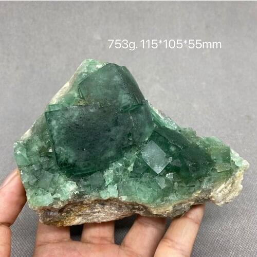 100% Natural green fluorite Mineral specimen cluster Stones and crystals Healing crystal Free shipping