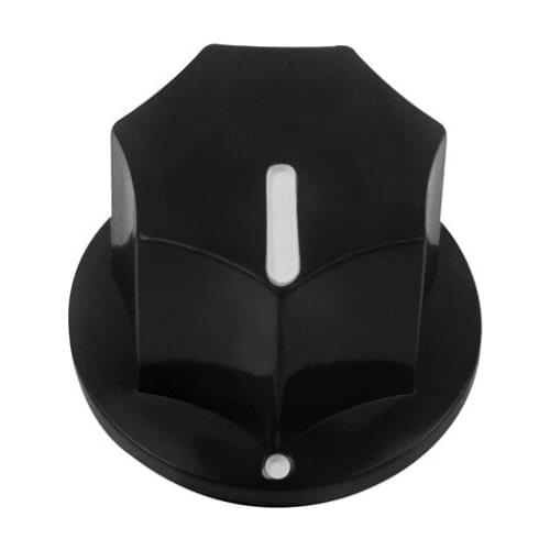 Ohello 3pcs Black Amp Volume Tone Control Knobs 6mm Fit Bass Guitar Potentiometer Knob Electric Guitar Guitar Accessories