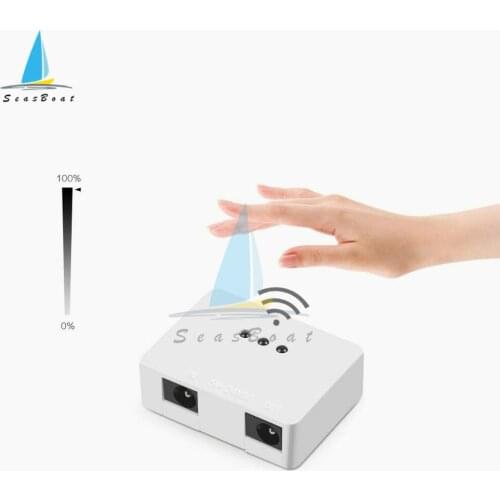 DC 5-24V Dimmers IR Hand Sweep Motion Sensor Switch Detector 5A 60W Smart Switch Dimmers For LED Strip Cabinet Closet Light