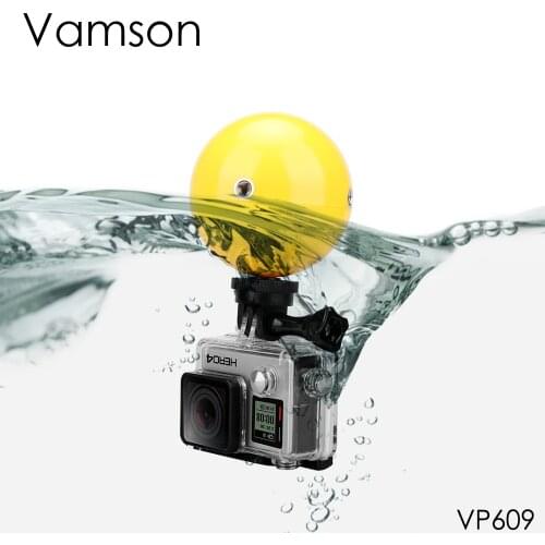 Vamson Accessories for Gopro Hero 8 7 6 5 4 3 Floating Ball Buoyancy Ball Diving Floaty Ball for Xiaomi Yi 4K for Sjcam VP609