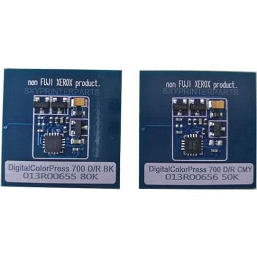 Free shipping 013R00671 013R00672 imaging unit drum chip For Color C75 Press Color J75 Press refill cartridge laser copier