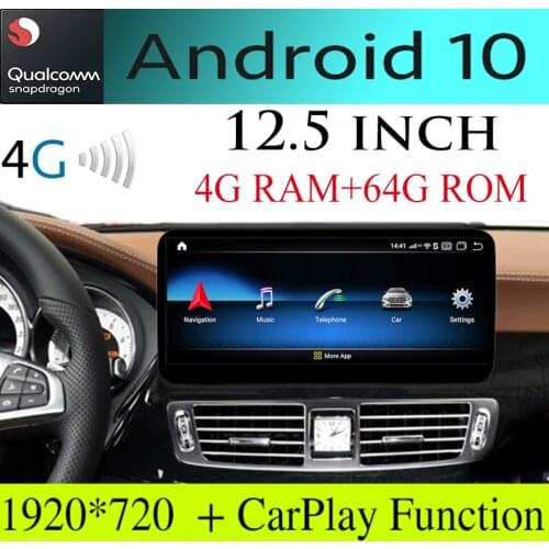 For Mercedes Benz CLS 350 220 250 400 500 63 MB W218 C218 X218 NTG Navi Car Stereo Audio Navigation GPS Android 10.25 12.5 inch
