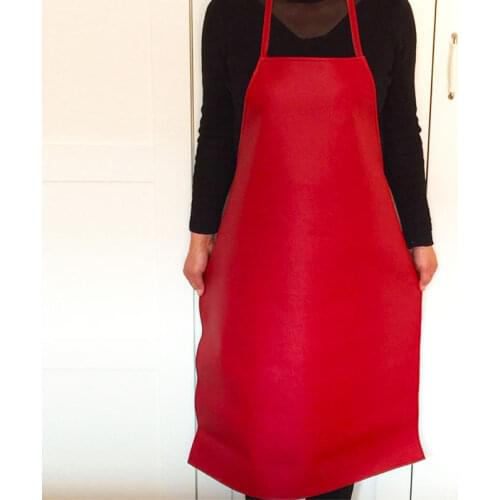 PU Leather Welding Apron Equipment Welder Protection Heat Insulation Apron Kitchen Work Wear