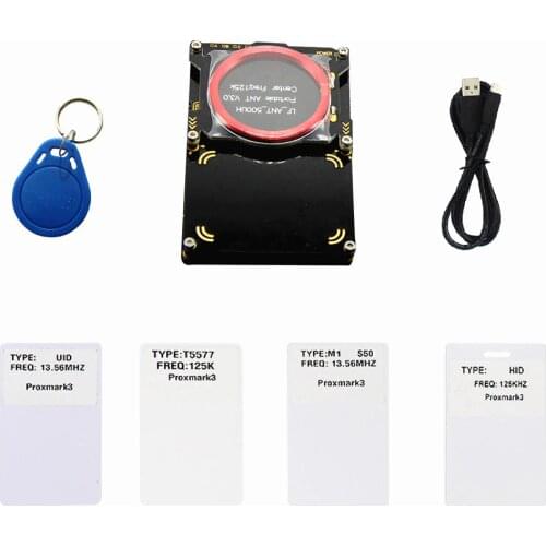 Proxmark3 V3.0 RFID copier 125 khz/ 134.2 khz/ 13.56 Mhz ID/ IC card supported