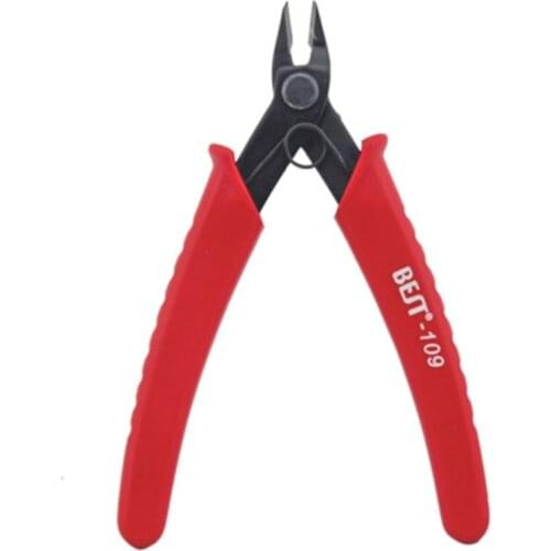 Mini Electrical Wire Stripping Pliers Shears Diagonal Nipper Cutters Side Cutting Snips Flush Nipper Diagonal Pliers Hand Tools