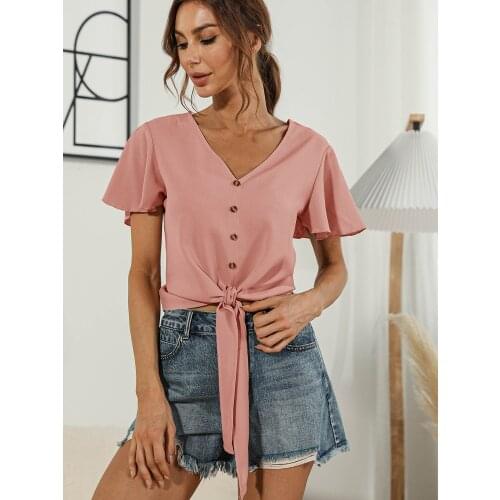 MiSh iQiFUYun Women's Short Shirts