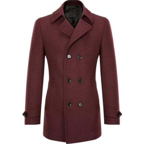 MRMT 2021 Brand Mens Jackets Fashion Leisure Double-breasted Overcoat for Male Jacket Outer Wear Clothing Garment