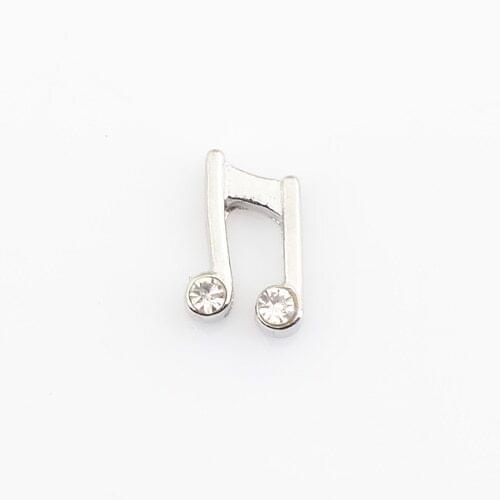 MUSIC NOTES, Floating charms,Fit floating charm lockets, FC3008