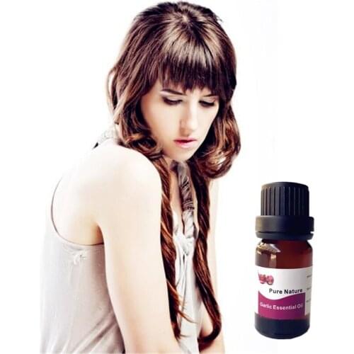 Professional Anti Baldness Hair Essential Oil 10ml, Natural Hair regrowth Fast,Thicker,Garlic Hair restorer Oil