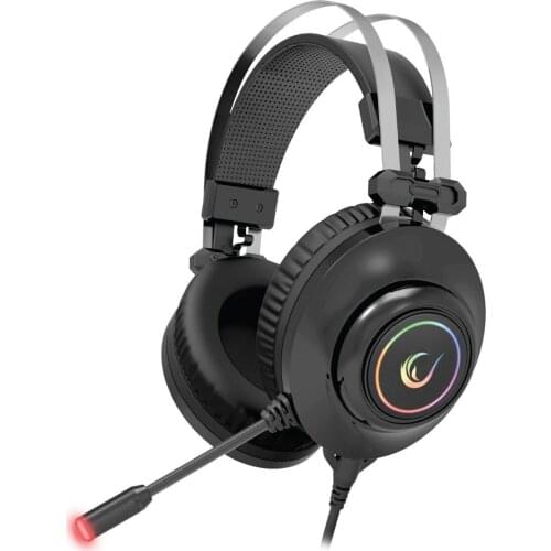 Rampage Rm-K1 Pulsar Siyah USB 7,1 Version Rgb Işık Efektli Oyuncu Mikrofonlu Kulaklık