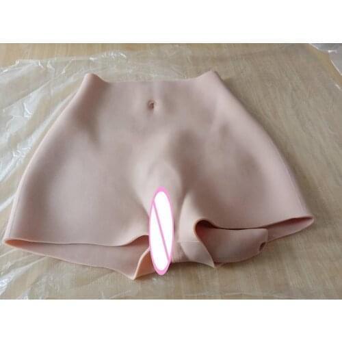 Enhancer Hip 2G 91CM Silicone Realistic Vagina Panty Shemale Crossdresser Pussy Pants Transgender Artificial Sex Fake Underwear