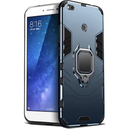 Luxury Armor Shockproof Case For Xiaomi Max 2 Phone Case Back Cover For Mi Max 2 Silicone Holder Case xiaomi Mi Max 2