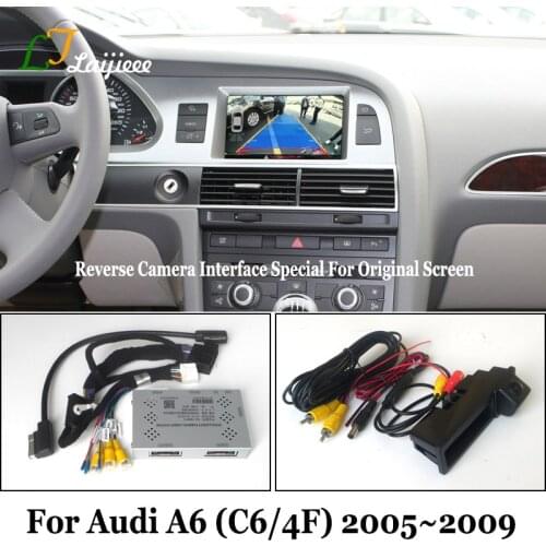 Special Decoder For Audi A6 C6 4F 2005 2006 2007 2008 2009 Original Screen Instal Rearview Reverse Camera Interface No Coding