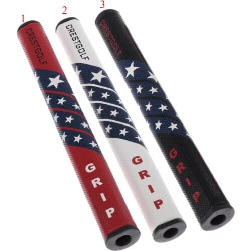 Golf Putter Grip Super Light PU Leather Anti Slip Golf Handle Cover Golf Putter Grip Athletic Super Stroke Mid Slim