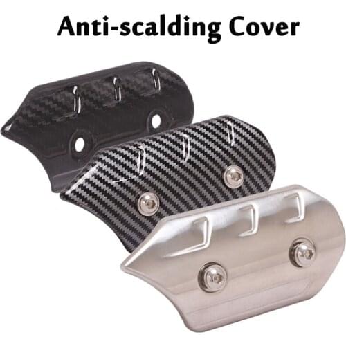 Universal Motorcycle Exhaust Muffler Modified Protector Heat Shield Cover Anti-scalding Cover For Connecting Tube Link Pipe