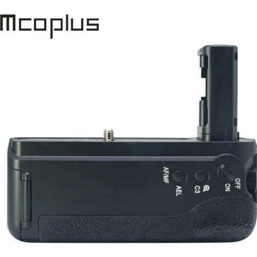 Mcoplus BG-A7II Vertical Battery Grip Holder for Sony A7II A7S2 A7M2 A7R2 A7R II as VG-C2EM Camera
