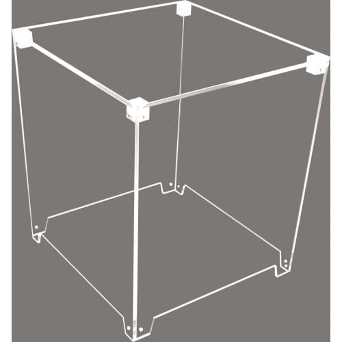 ICubeSmart 8x8x8 LED CUBE Transparent Acrylic Case, Size 18x18.5x21cm, Only Suitable For iCubeSmart 3D8S/3D8C/3D8P/3D8L
