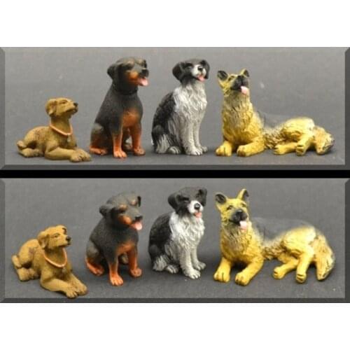 1:35 Die-cast Resin Small Animal Scene Layout Model Assembly Kit Name B49