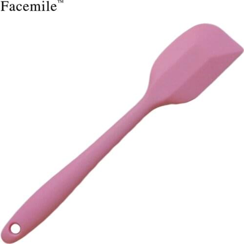 1pcs 20.5cm Kitchen Silicone Cake Cream Butter Baking Pastry Spatula Mixing Batter Scraper Brush Baking Tool Gift