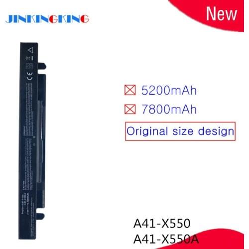 A41-X550 A41-X550A Laptop Battery For Asus R409 R409C R409L R409V R510 R510C R510D R510E R510L R510V X450 X450C F552V