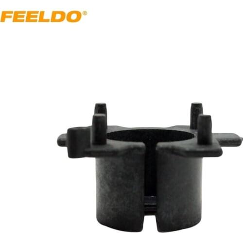 FEELDO 20Pcs Car H7 HID Xenon Bulbs Installation Socket Adapter Holder For Mazda OLD 3/5/6/MX-5/CX-7/RX-8 HID Bulb Adapter #1394