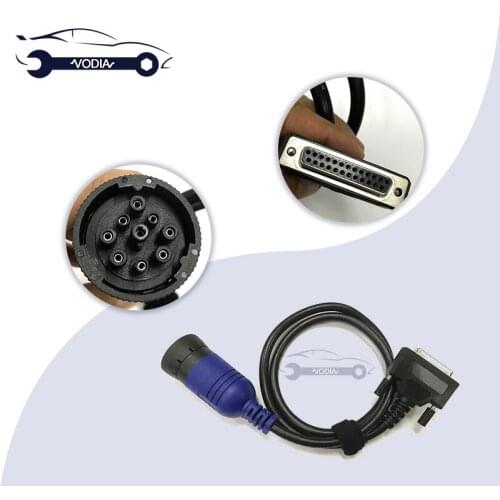 Car Diagnostic Interface Connector For inline 6 Diagnostic Adapter Line J1939 round 9pin OBD2 Diagnostic Tool cable