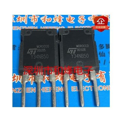 Free shipping 10PCS Y34NB50 STY30NB50 TO-247 500V 34A