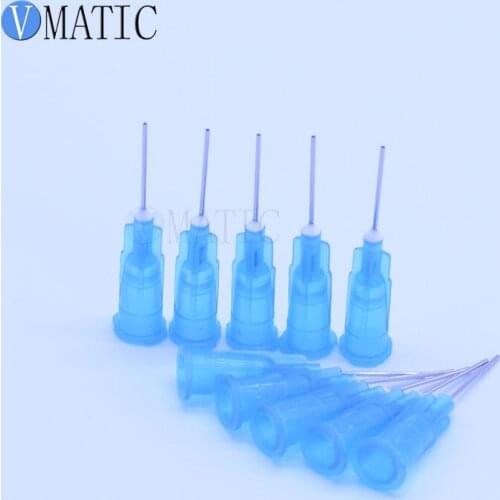 Free Shipping 100Pcs 23G 1/2 Inch Plastic Blunt Needle Tip