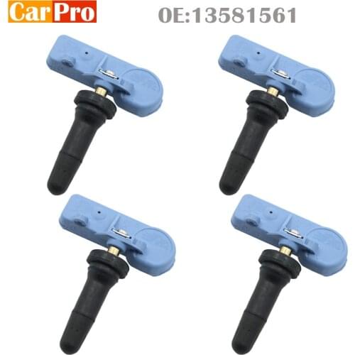 4 Pieces Tire Pressure Sensor TPMS 13581561 20922901 22853740 for GMC Buick Cadillac Chevrolet 433MHz