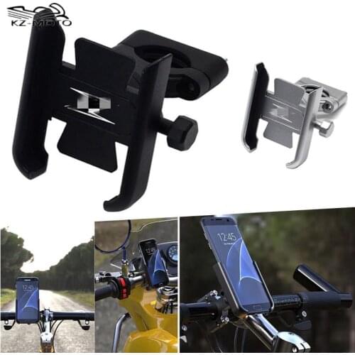 For KASAWAKI Z650 Z750 Z800 Z400 Z125 Z900 Z900RS Z1000 Z1000SX Motorcycle CNC GPS Handlebar Mobile Phone Holder Accessories