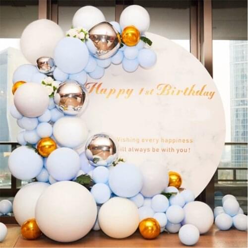 Wrought Iron Round Background Stand Screen Outdoor Lawn Forest T Stage Layout Flower Stand Wedding arch Decoration