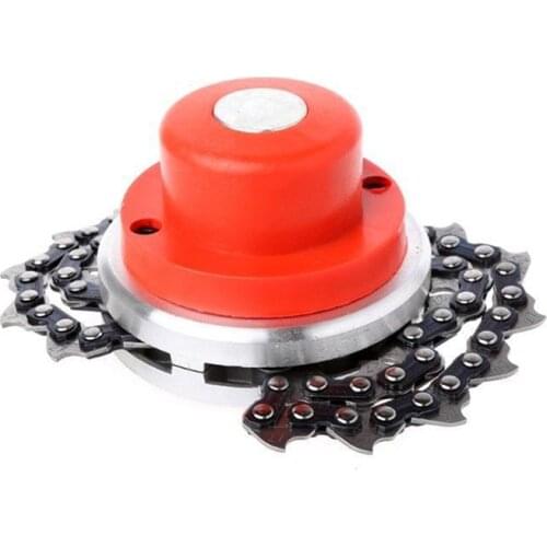 65MM Lawn Mower Trimmer Head Chain Brushcutter for Garden Grass Brush Cutter Tools Parts Gardening Tools Trimmer