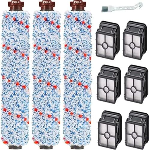 Multi-Surface Brush Rolls for Bissell CrossWave 1785 2303 Vacuum Cleaner, Compare to Model Number 1608683 & 1608684