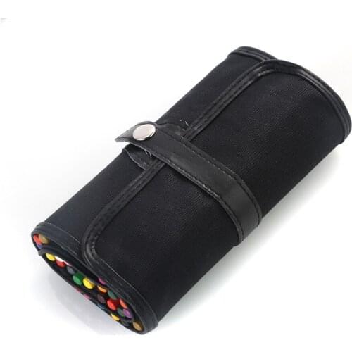 SOONHUA Nylon Wrapper Pen Bags Coloring Supplies Pen Kits 36 Colour Pencils Art Drawing Colored Pencils Set With Case Sharpener