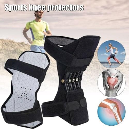 Knee Protection Booster Power Lift Support Knee Brace Powerful Rebound Pads WHShopping