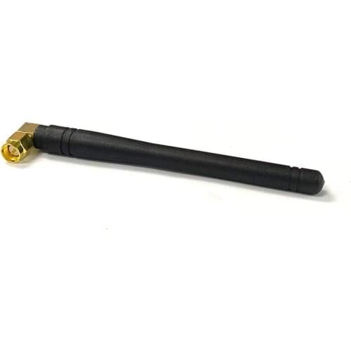 1PC 433Mhz Antenna 2dbi Omni-Directinal SMA Male Right Angle Connector Radio Aerial 106mm Good Quality wholesale Price
