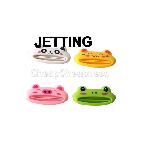 1PC Bathroom Home Tube Rolling Holder Squeezer Easy Cartoon Toothpaste Dispenser Toothbrush Holders Sanitary Ware