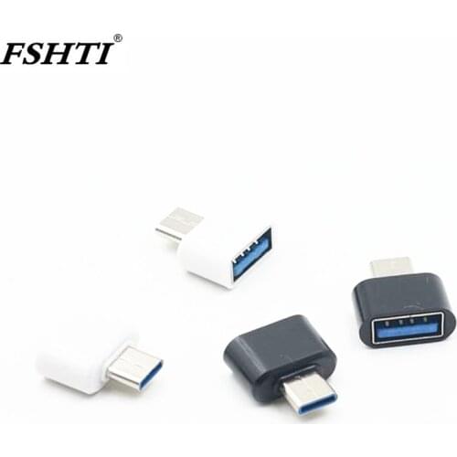 USB Female to USB-C Type C 3.1 OTG Male Data Adapter For Samsung S8 LG G6 G5 V20 OnePlus 2 3 Huawei P9 P10 Plus mate9
