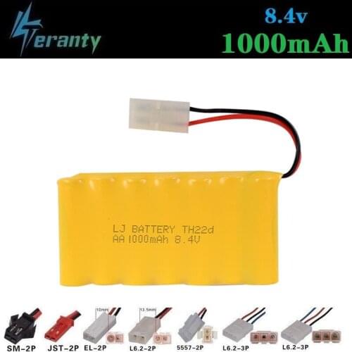 M Model ) 8.4v 1000mah NiCD Battery For Rc toys Car Tanks Trains Robot Boat Gun Ni-CD AA 700mah 8.4v Rechargeable Battery