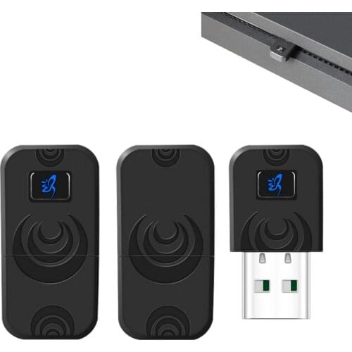 2.4G Wireless Bluetooth USB Dongle Audio Transmitter Receiver Adapter for Mac /TV/ Switch/ PS4/ PC Bluetooth Headphone Receiver