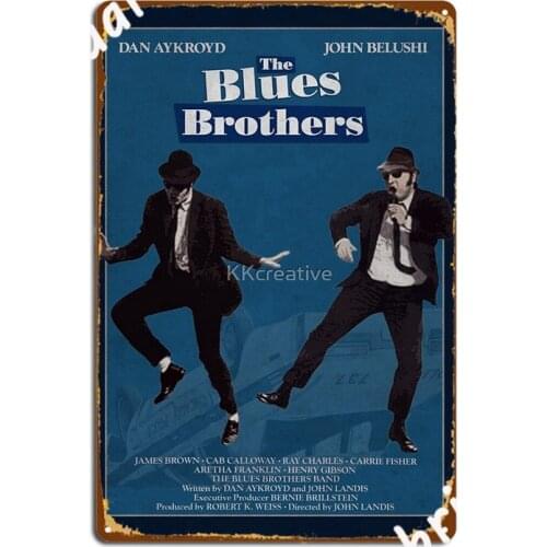 Blues Brothers Metal Signs Club Party Living Room Design Painting Décor Tin sign Posters