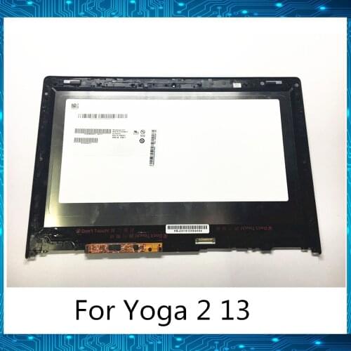 For Lenovo IdeaPad 13.3" Yoga 2 13 Touch LCD screen LED assembly B133HAN02.0 LP133WF2 SP A1 1920*1080 FHD Yoga2 13 Good working