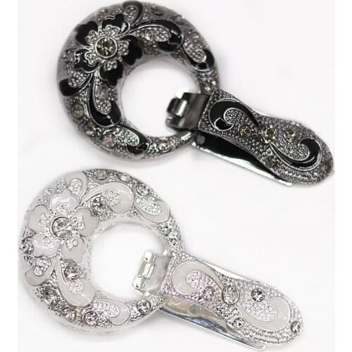 Good quality 75mm metal rhinestones button with sweater coat decoration button accessories DIY 1Pcs/Lot SP-0024