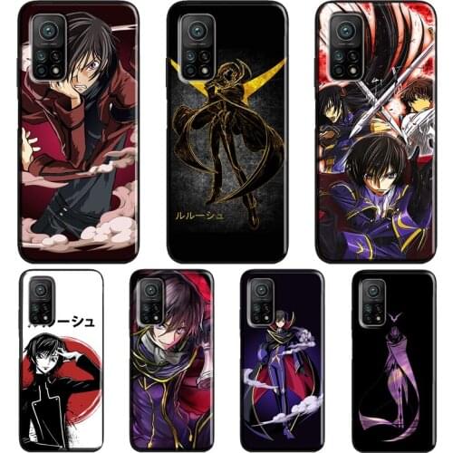 Lelouch Lamperouge Code Geass For POCO M3 Pro F3 X3 NFC Case For Xiaomi Mi Note 10 Lite A3 9T 10T Pro Mi 11 Lite Coque