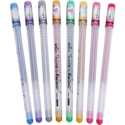 M&G Neutral pen color flash pen GP1311 students design graffiti greeting cards